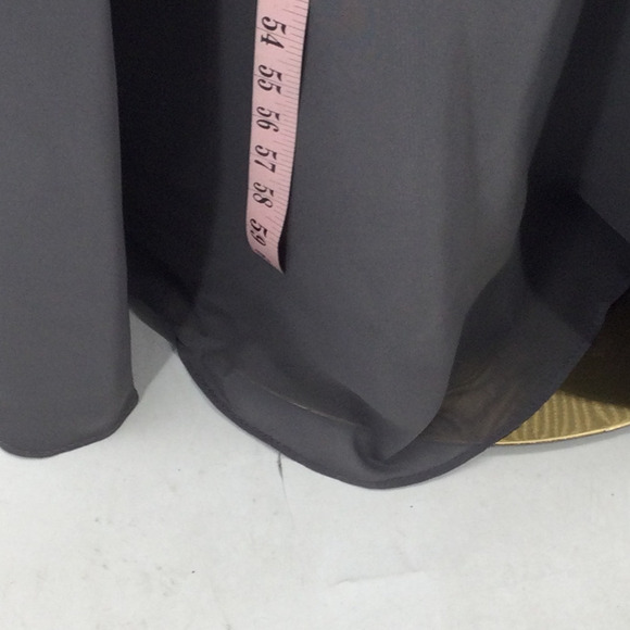 VNAIX BRIDAL SIZE 14 1x plus grey embroidered embellished maxi dress NEW - Picture 5 of 10